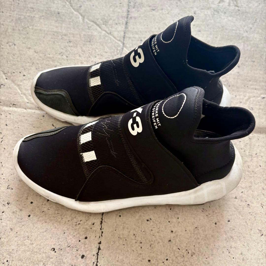 希少☆Ｙ－３ (ワイスリー)☆スベロウ☆ブラックスニーカー☆ヨウジヤマモト☆42