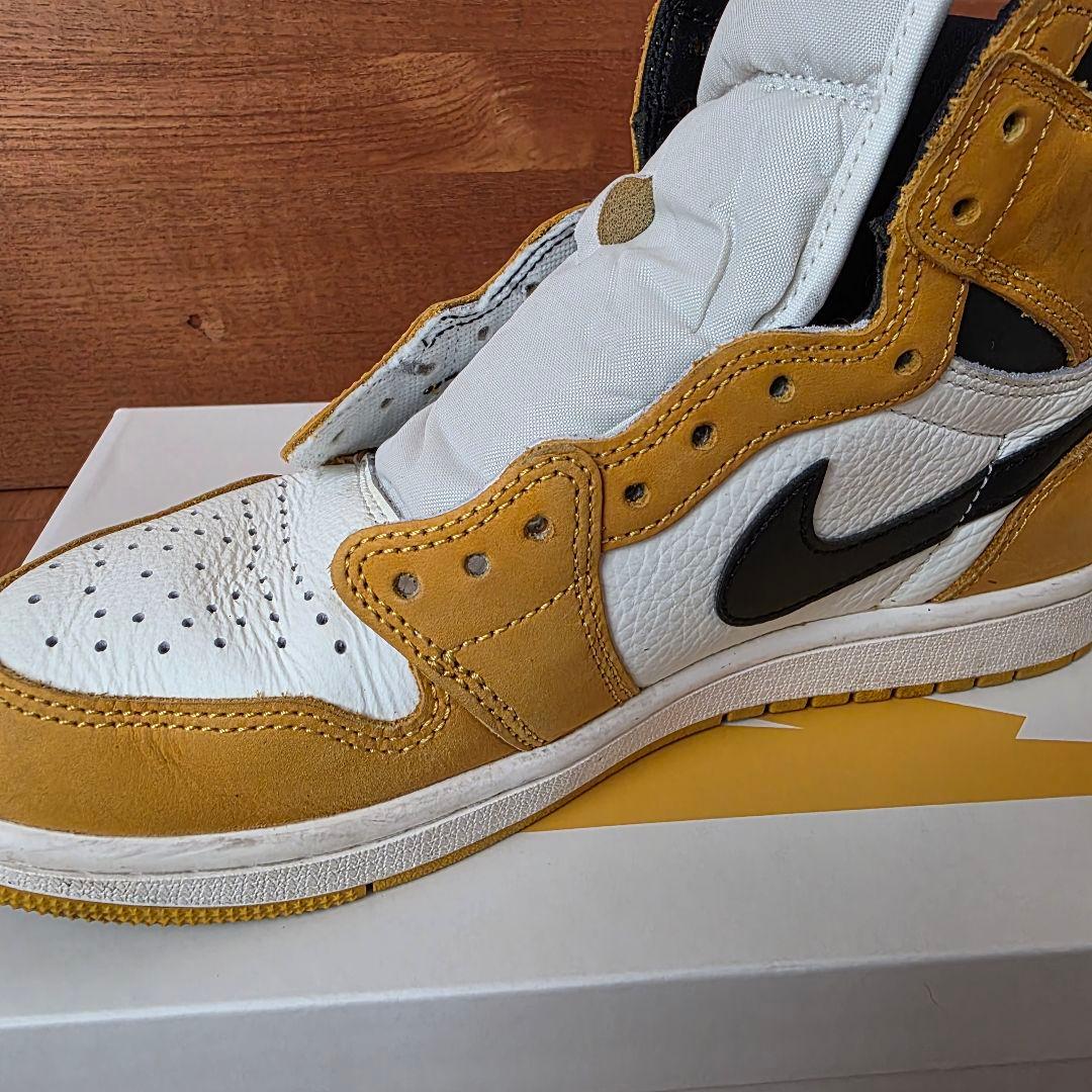 Nike Air Jordan 1 High イエローオークル 26cm