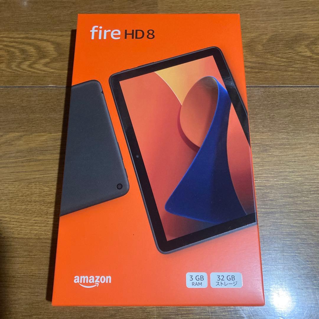 Fire HD 8 タブレット32GB 3GB RAM ブラック2024年発売