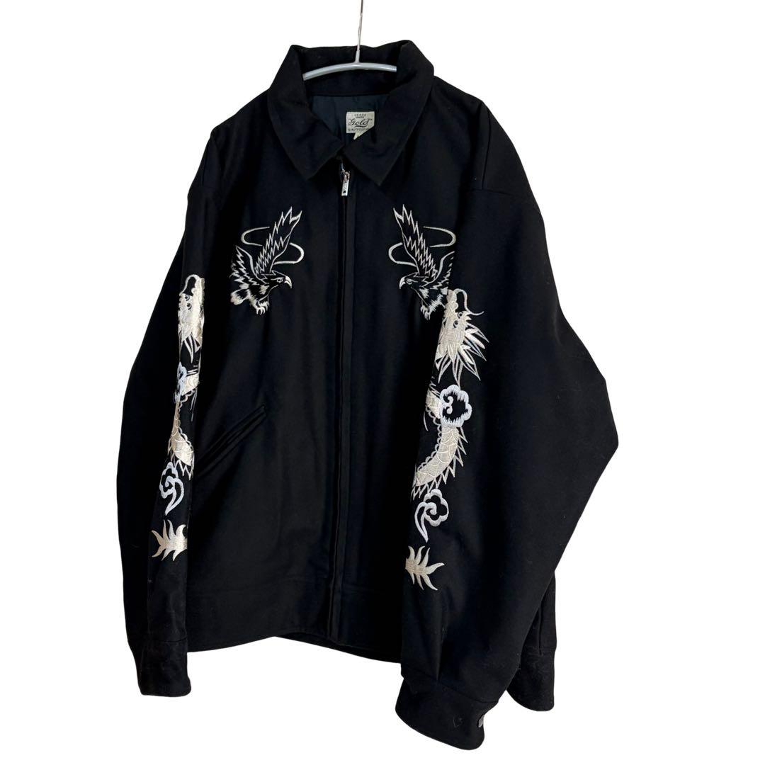 N-649 美品　Gold arknets別注　メルトンスーベニアジャケット　L