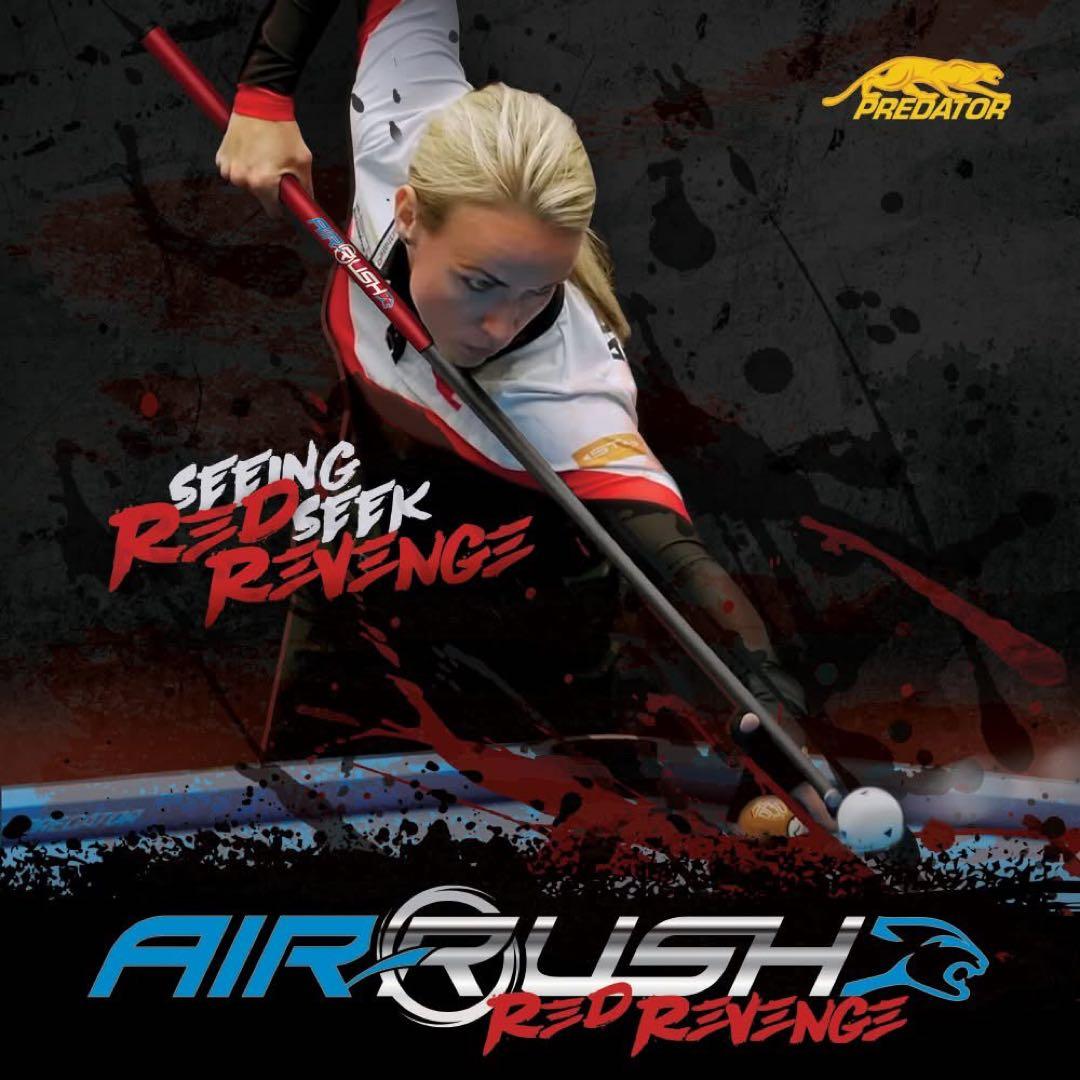 PREDATOR AIR Rush RED ビリヤードジャンプキュー　プレデター