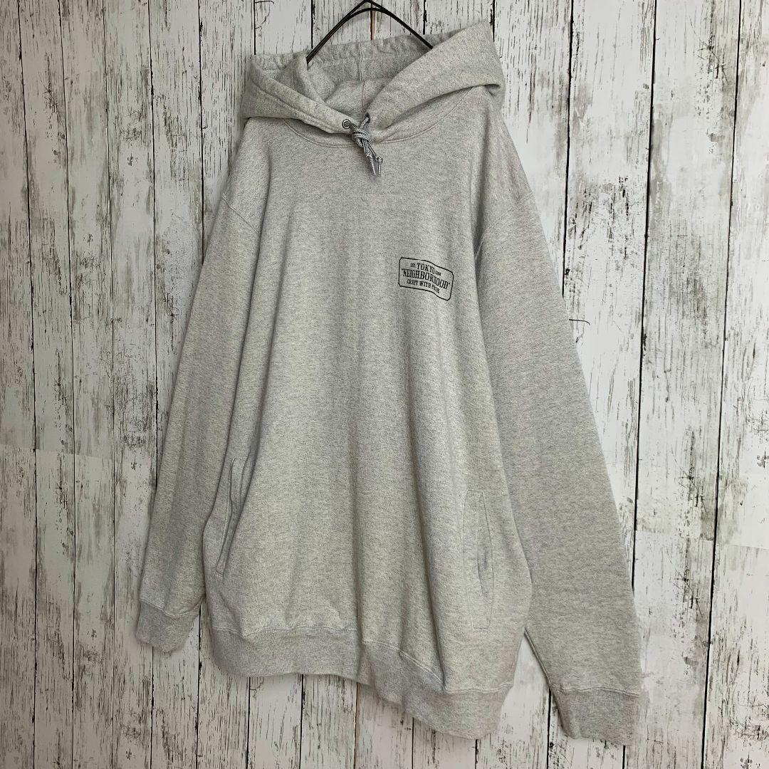 【ビッグシルエット】ネイバーフッド☆ビッグバックBOXロゴ入りパーカー2271.