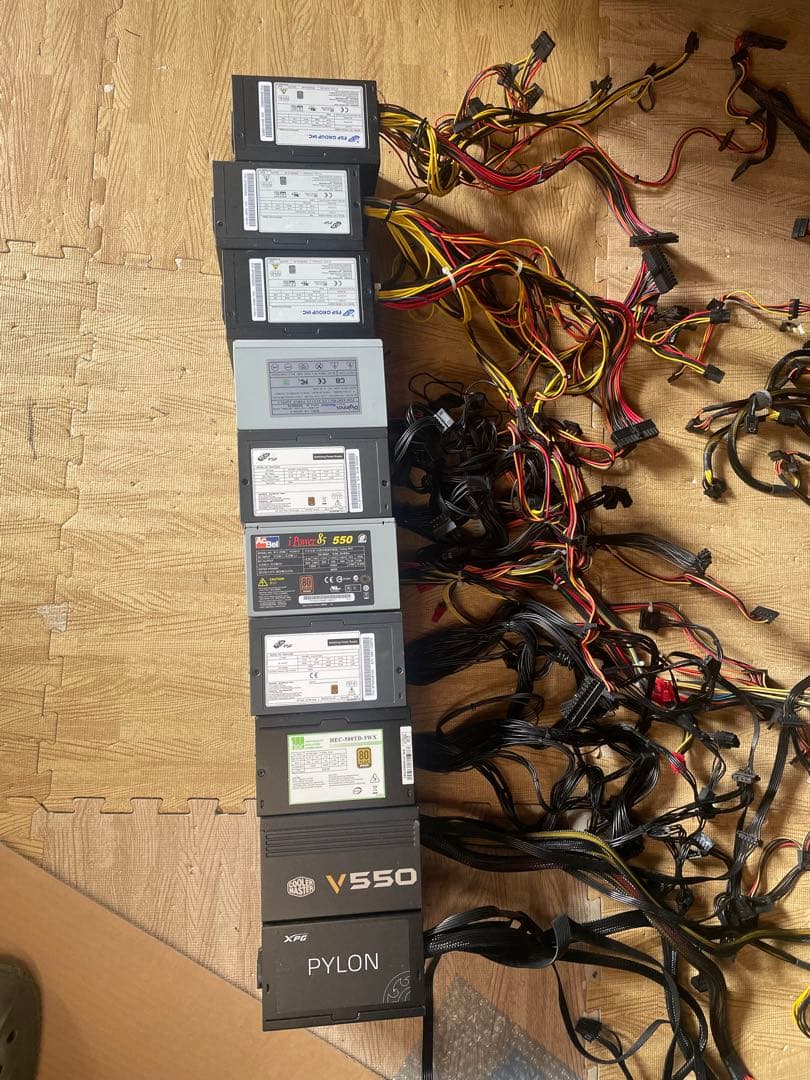 6/2-C 4 電源ユニット500-550Wx 10個セット