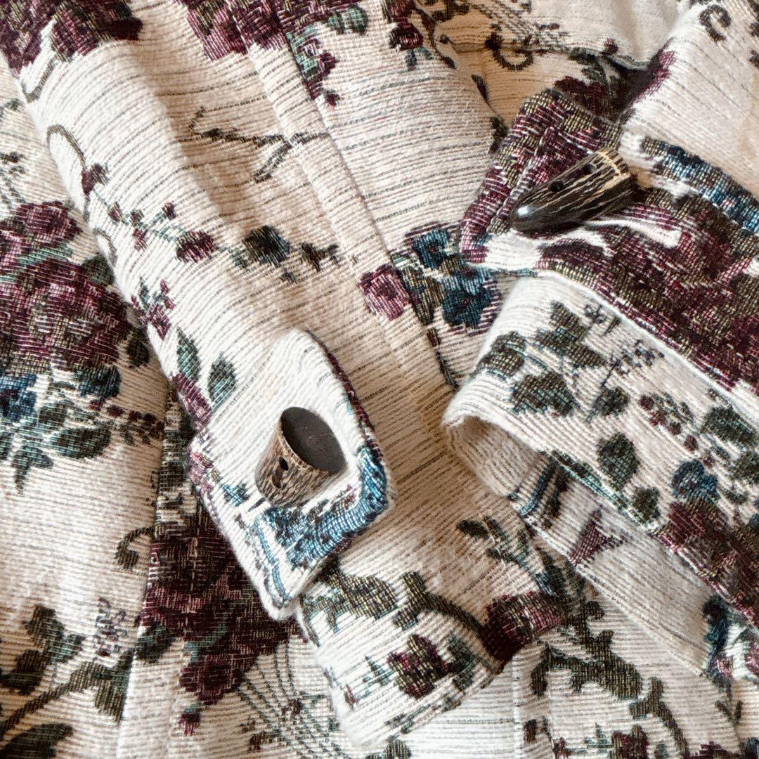 [美品]Lois CRAYON ロイスクレヨン ゴブラン ダッフルコート