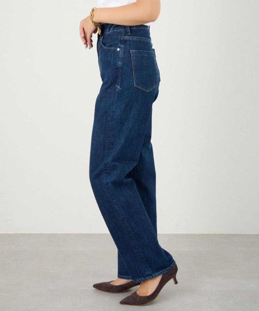 YANUK ヤヌーク LEA ジーンズ インディゴ ストレートデニム 日本製