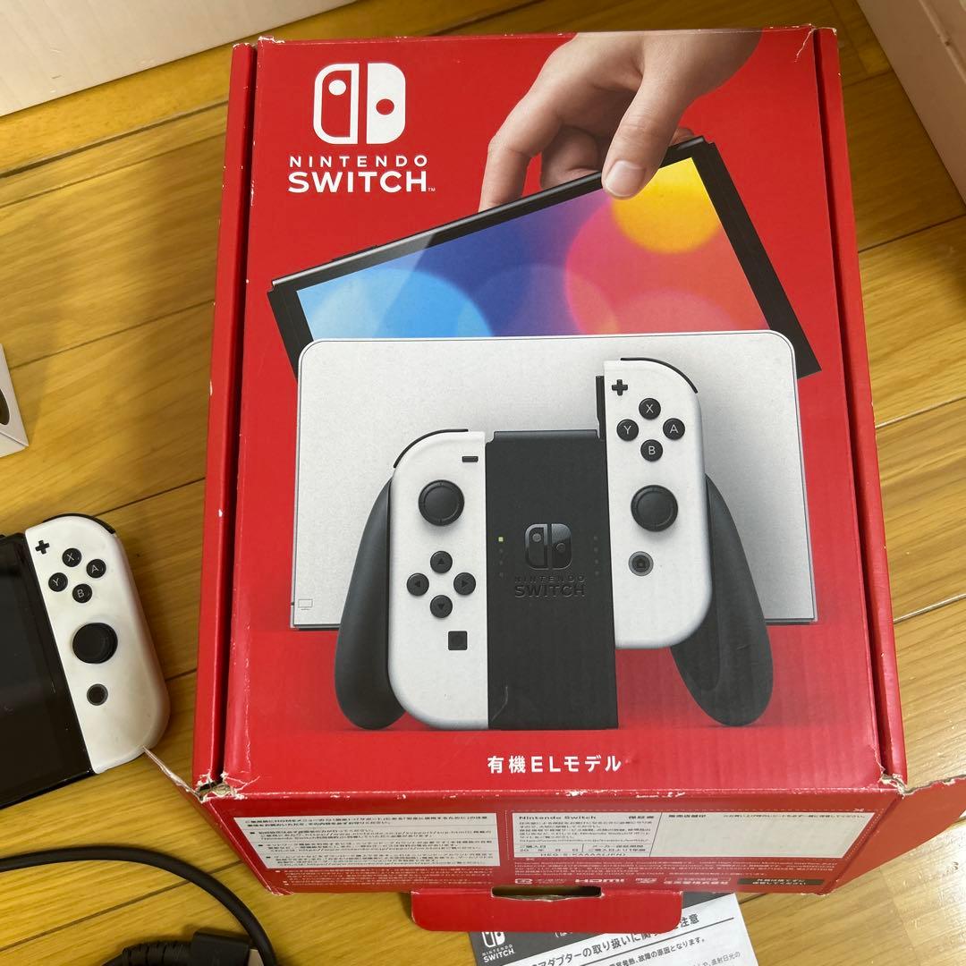 Nintendo Switch 本体 白Joy-Con付き