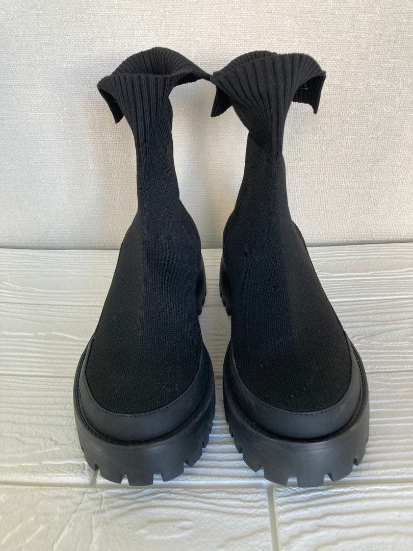 emmiニットブーツ ブラック　24㎝