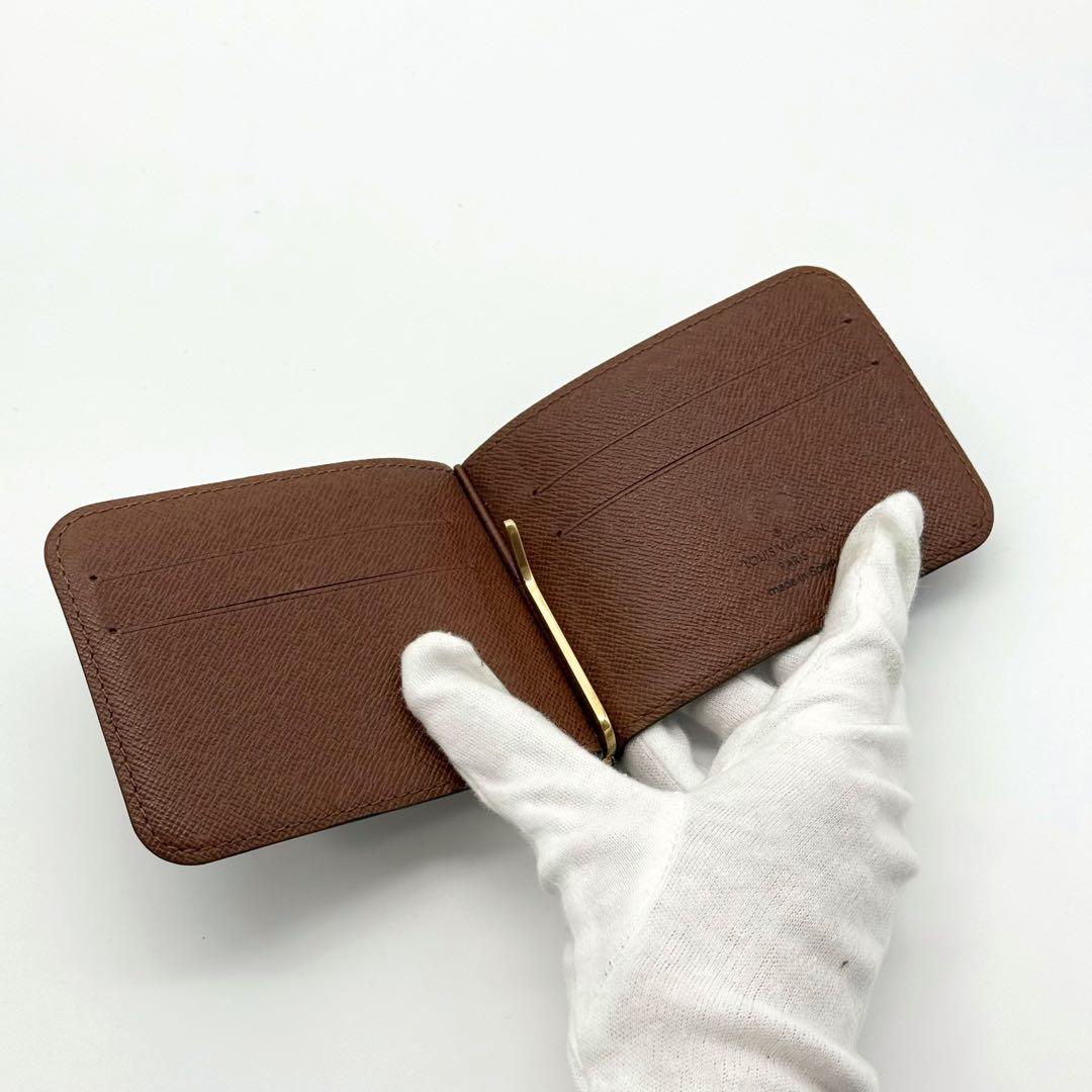 極美品 希少✨ルイヴィトン モノグラム ポルトフォイユ パンス マネークリップ