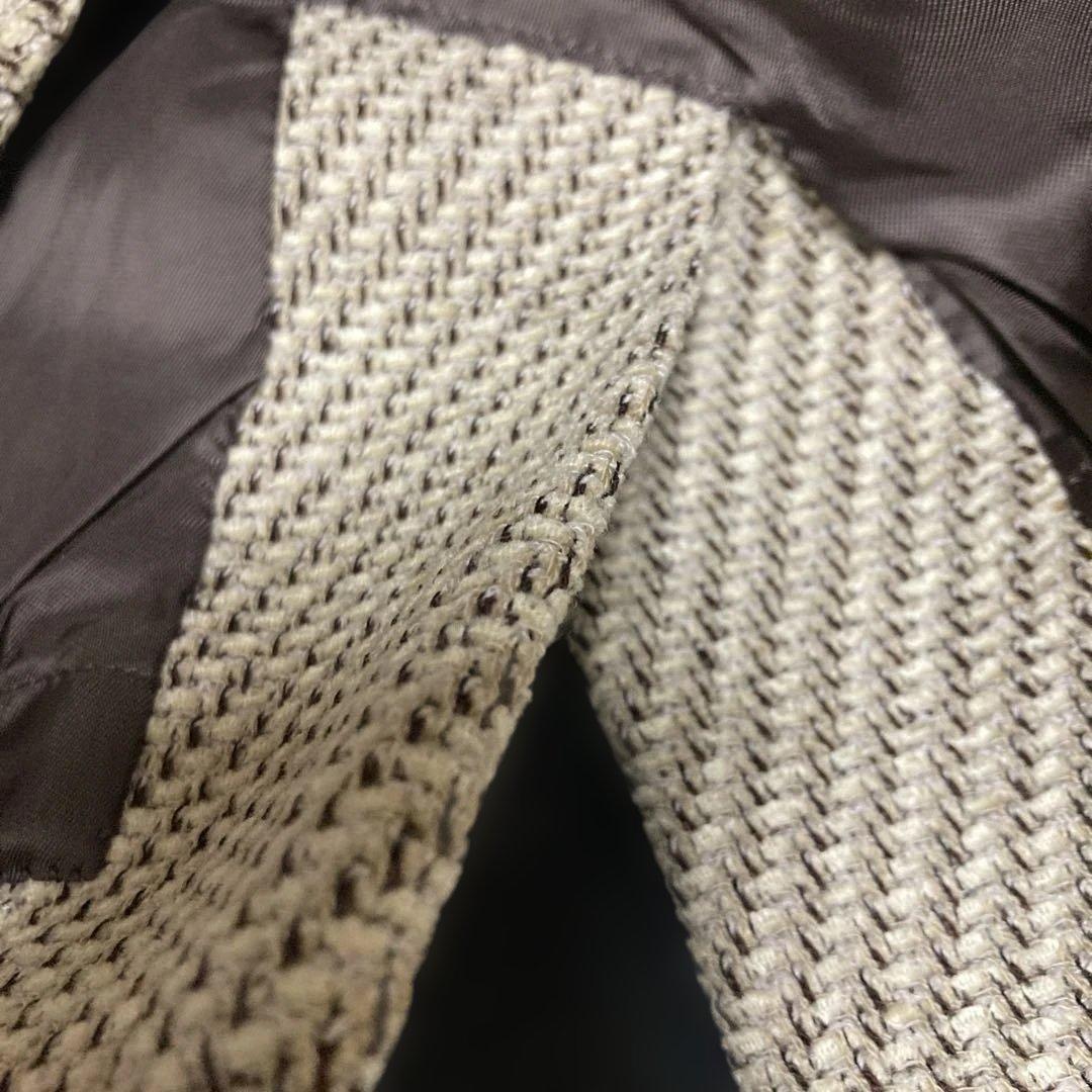 valentino garavaniジャケットスーツ ベージュ 46 ベルト付き