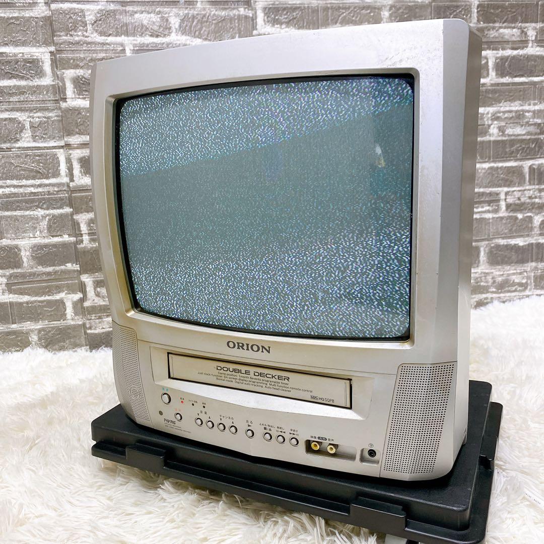 オリオン ORION 14型　テレビデオ　VHS内蔵型 ブラウン管テレビ