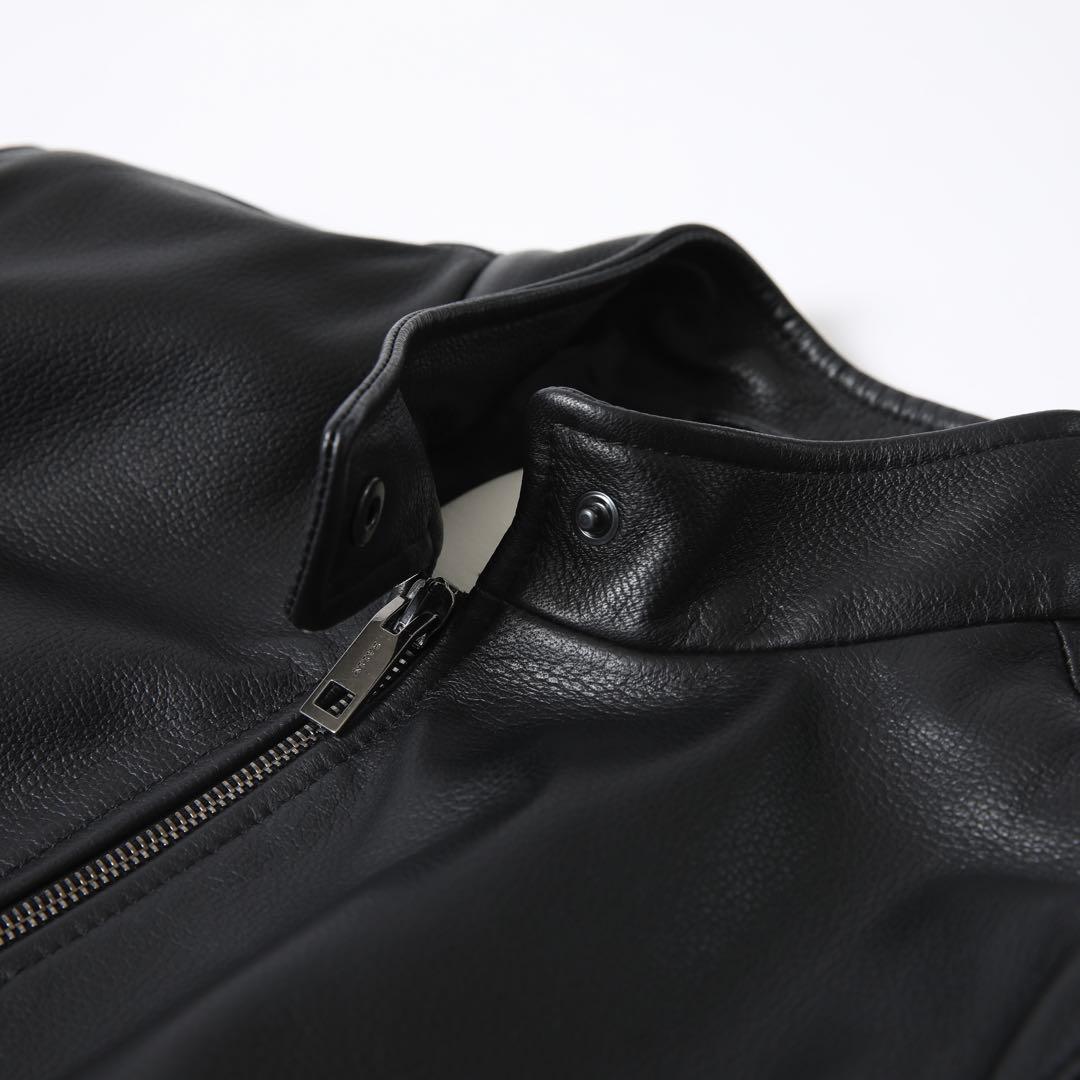 BALLY バリー シングルライダースジャケット ブラック サイズ40 美品