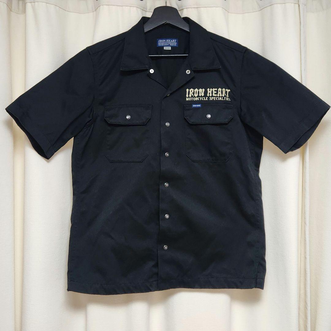 極美品！アイアンハート 半袖ワークシャツ M IRON HEART