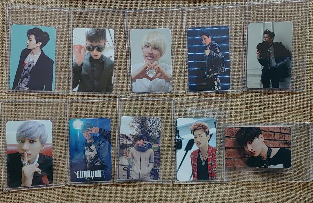 SUPER JUNIOR　ウニョク　トレカ10枚セット