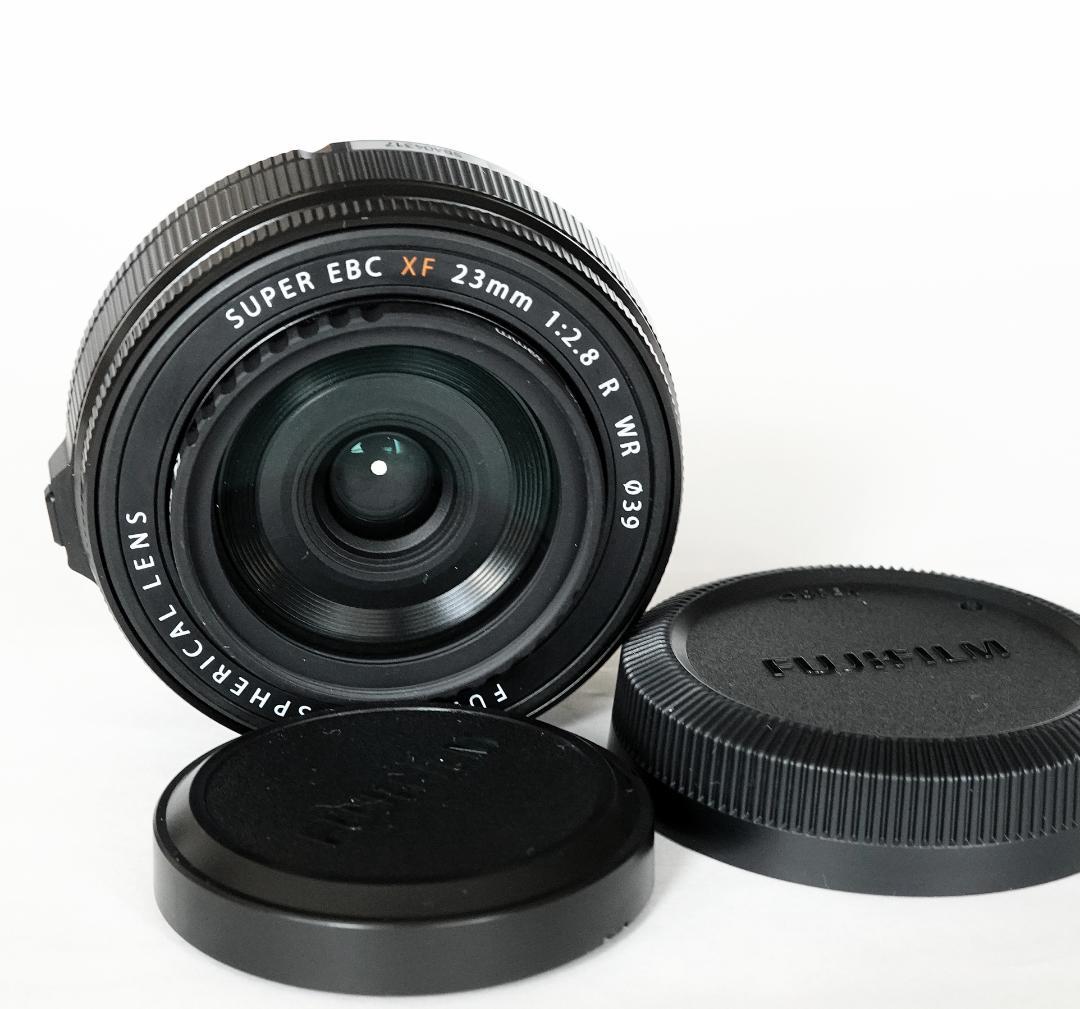新品同様　FUJINON XF23ｍｍ　 F2.8 R WR ブラック