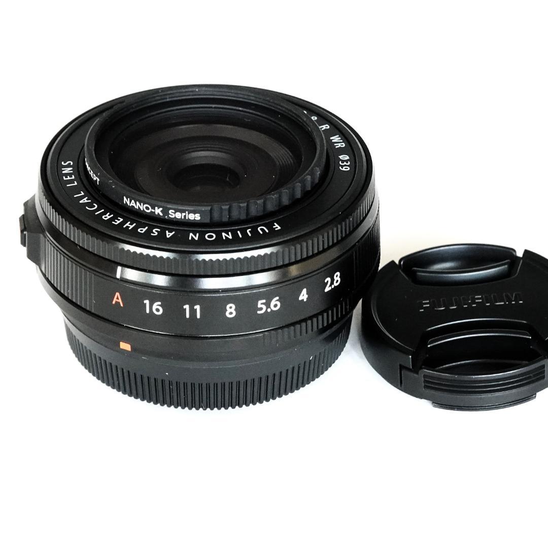 新品同様　FUJINON XF23ｍｍ　 F2.8 R WR ブラック