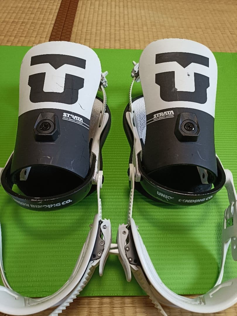 UNION STRATA ビンディング ホワイト/ブラック