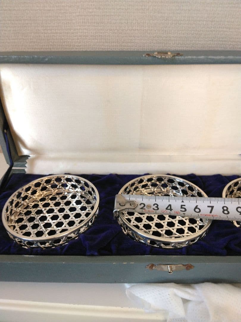 銀製　小皿　3枚