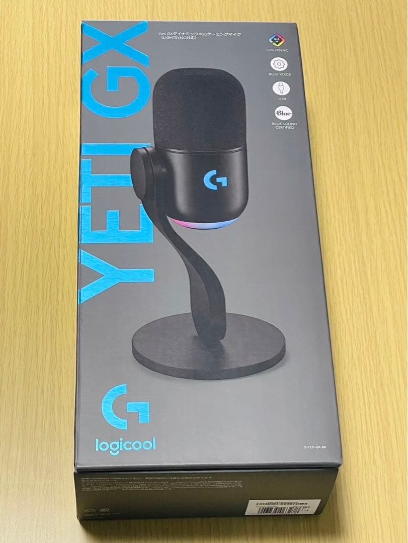 【ほぼ新品】ロジクール G Yeti GX ダイナミックマイク