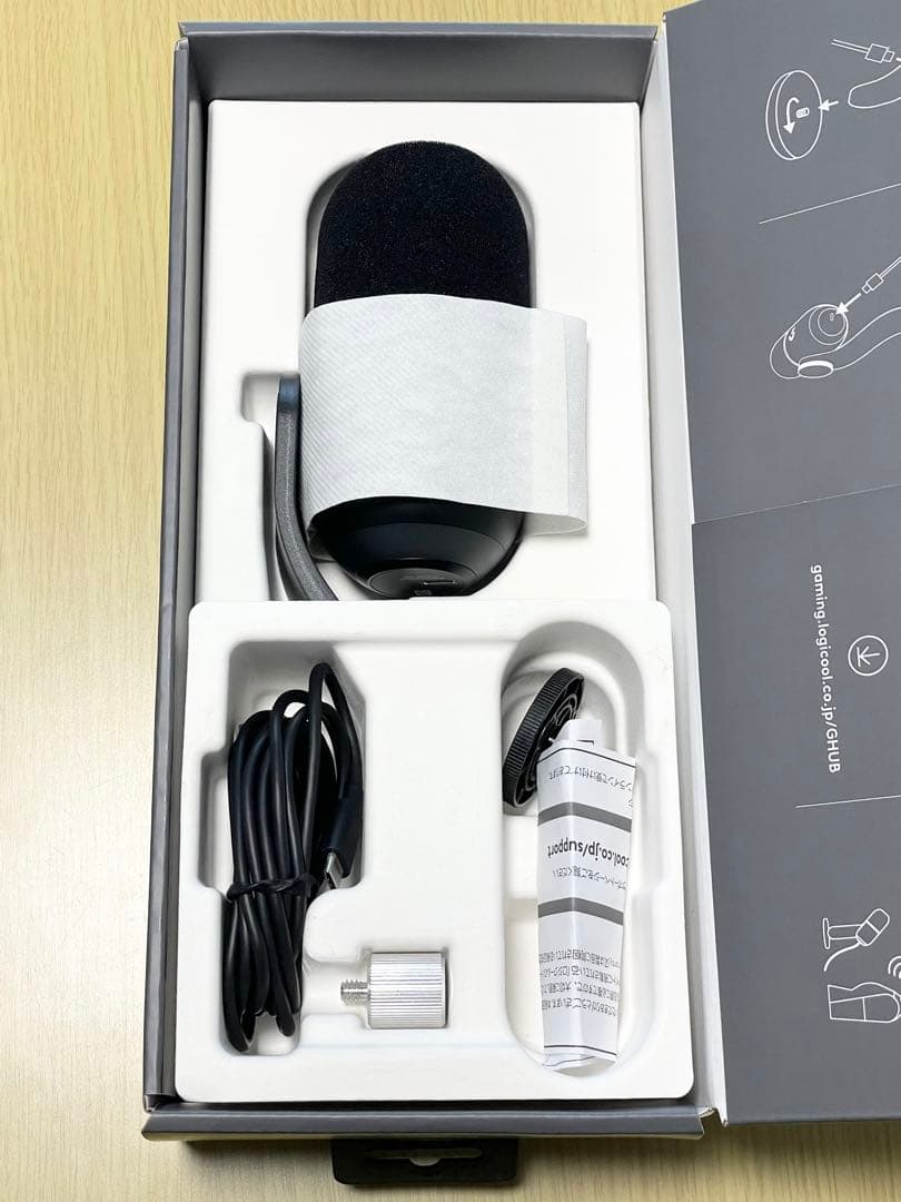 【ほぼ新品】ロジクール G Yeti GX ダイナミックマイク