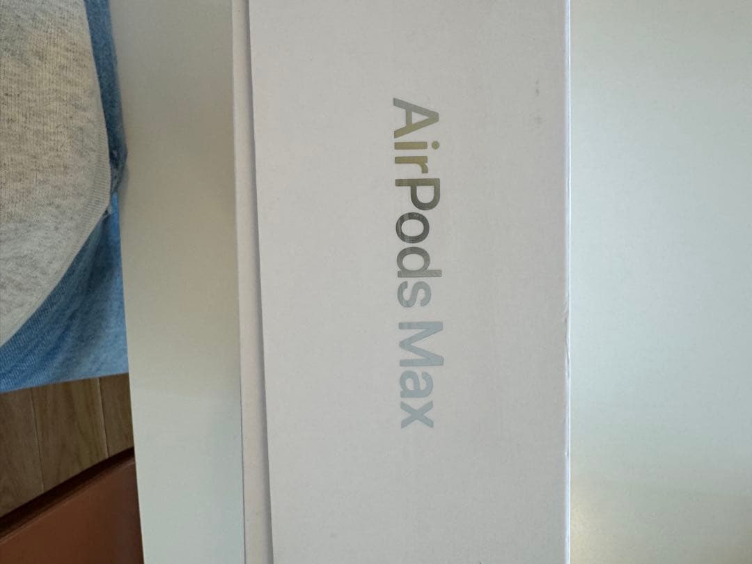 Air Pods Max ホワイト メッシュイヤーカップ ワイヤレスヘッドフォン