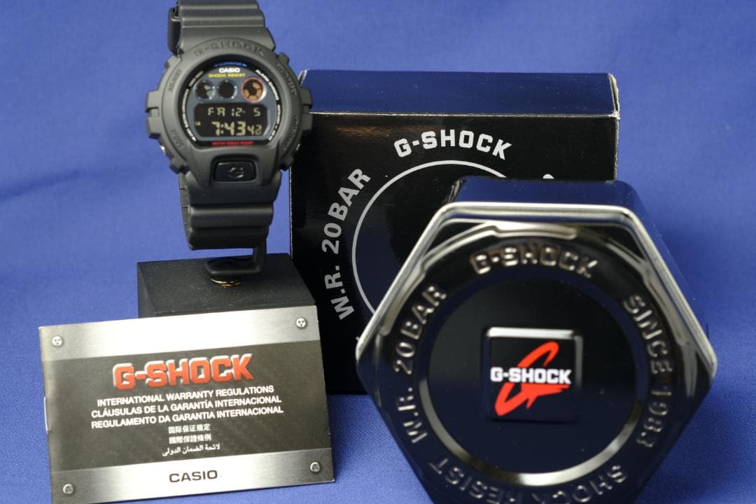 【美品】G-SHOCK DW-6900BMC 電池新品 希少カラー(33)