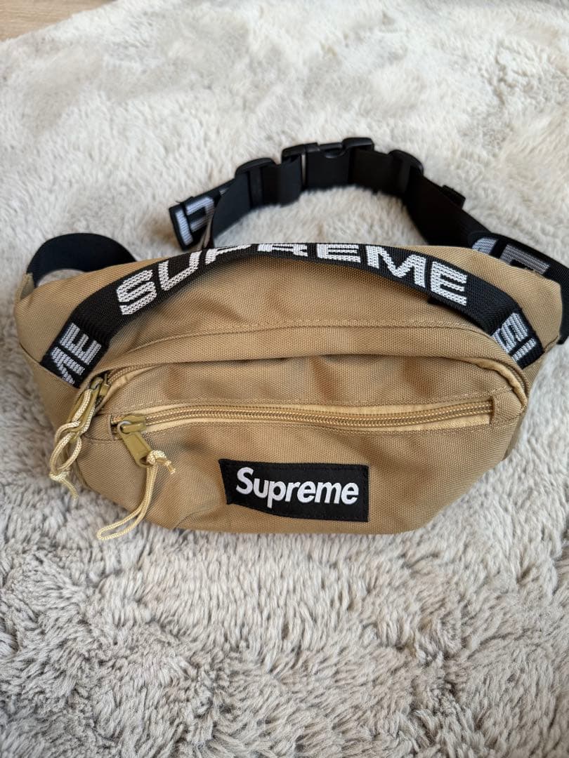 Supreme ウェストポーチ ベージュ