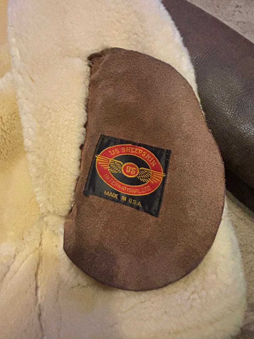 B-3フライトジャケットメイドインアメリカ US SHEEPSKIN 大幅値下げ