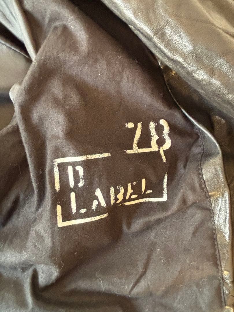 DIESEL ライダースレザージャケット M 黒　革ジャン