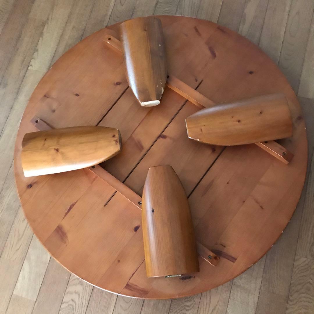 座卓　ちゃぶ台足たためます！