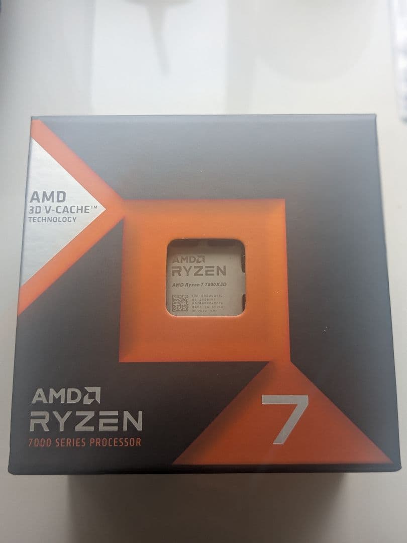CPU AMD Ryzen 7 7800x3d
