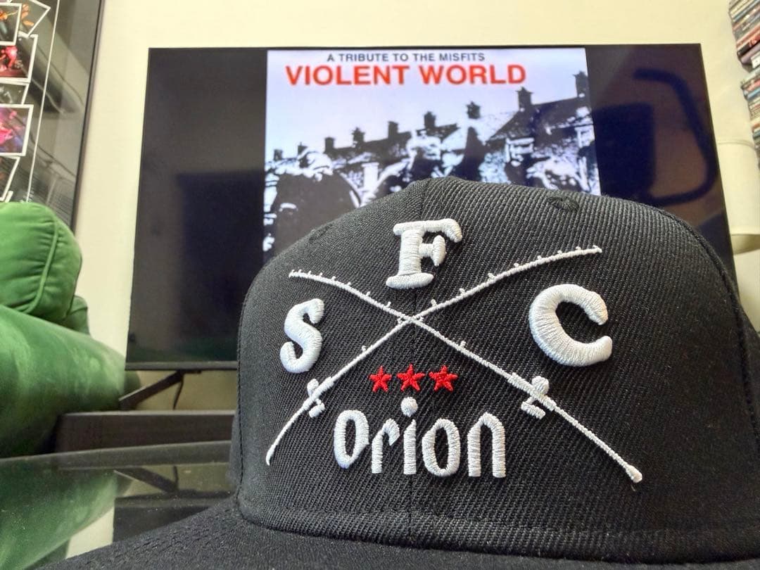 IRIE FISHING CLUB × オリオンOrion キャップ　ブラック