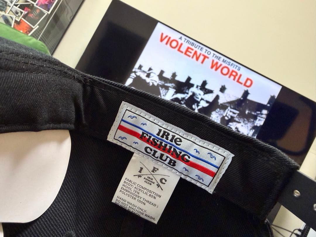 IRIE FISHING CLUB × オリオンOrion キャップ　ブラック