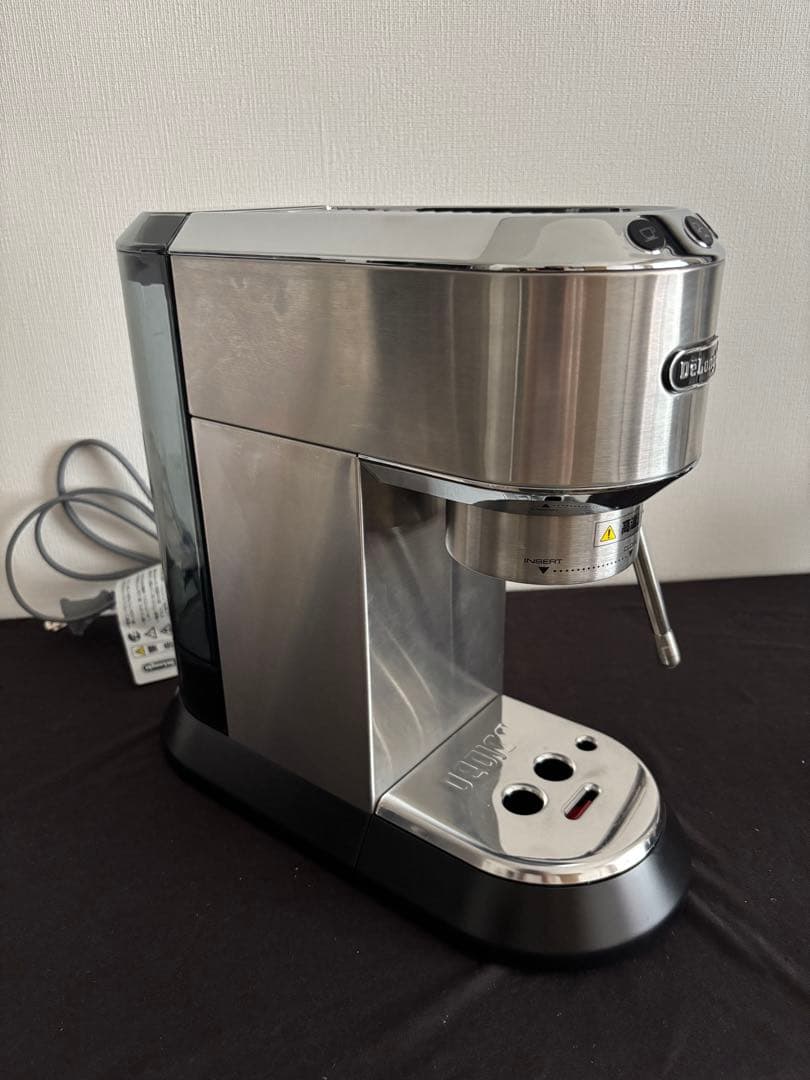 【アナ】付属品一部未使用・ボトムレスフィルター+オマケ付】デロンギデディカ