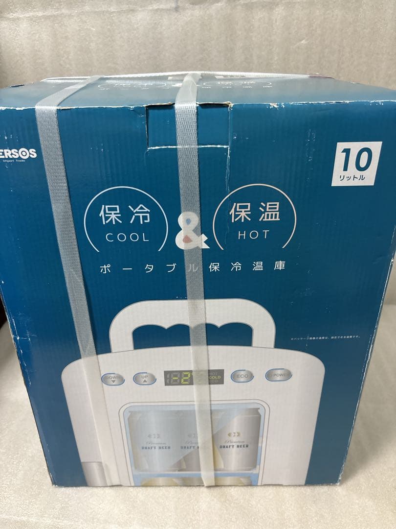 未開封！VERSOS ベルソス 10L 保温 保冷 冷蔵庫 冷温庫 VS-410