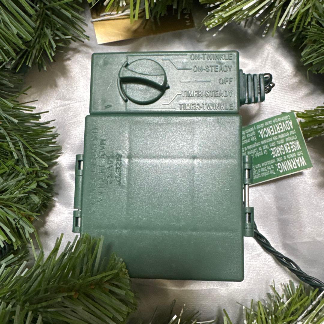 HARMONIER ハルモニア HM-4120型番　クリスマス　リース　LED