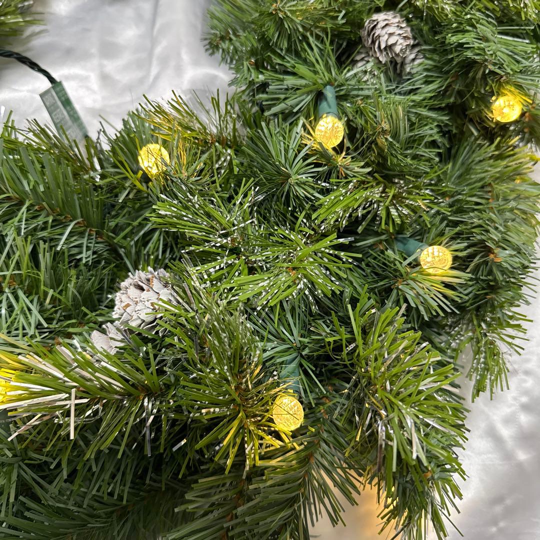 HARMONIER ハルモニア HM-4120型番　クリスマス　リース　LED