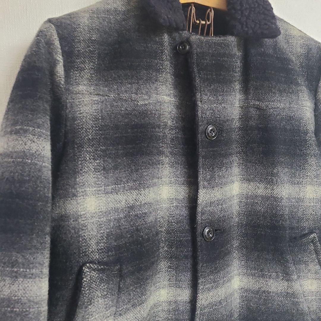 rats ラッツ テンダーロイン 裏ボア ブロックチェックシャードー S