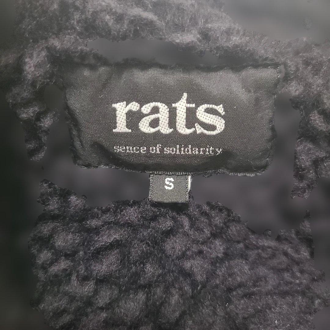 rats ラッツ テンダーロイン 裏ボア ブロックチェックシャードー S