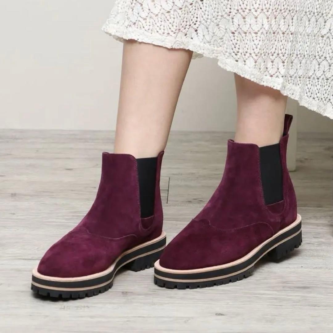 未使用級✨レペット GRAHAM グラハム チェルシーブーツ ラウンドトゥ ボル