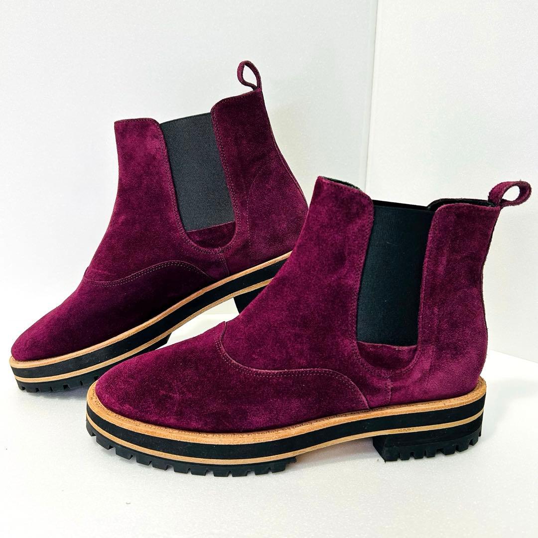 未使用級✨レペット GRAHAM グラハム チェルシーブーツ ラウンドトゥ ボル