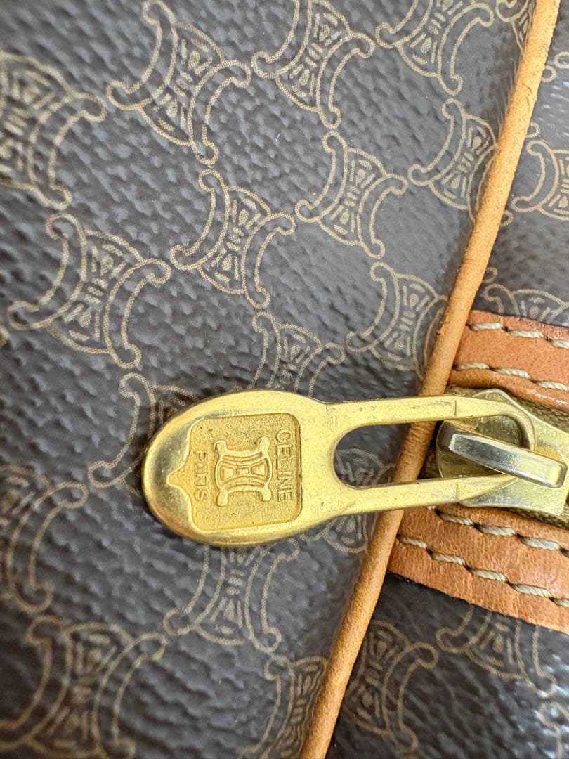 CELINE セリーヌ　マカダム柄　ボストンバック 旅行