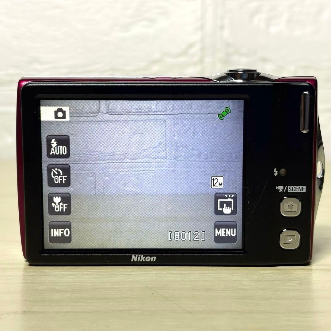 【美品セット】Nikon COOLPIX S4000 ニコン ピンク SDカード