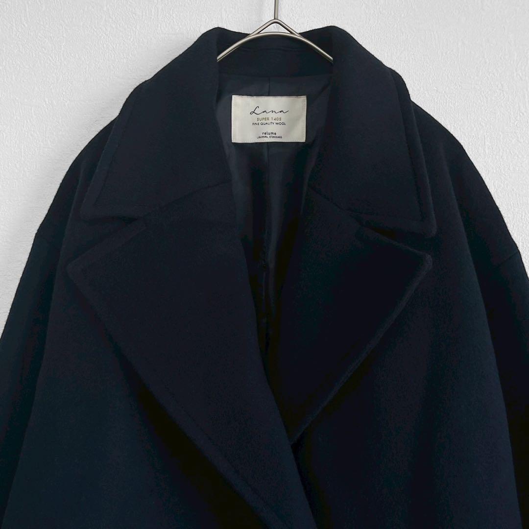 JOURNAL STANDARD relume✨美品✨チェスターコート　ネイビー