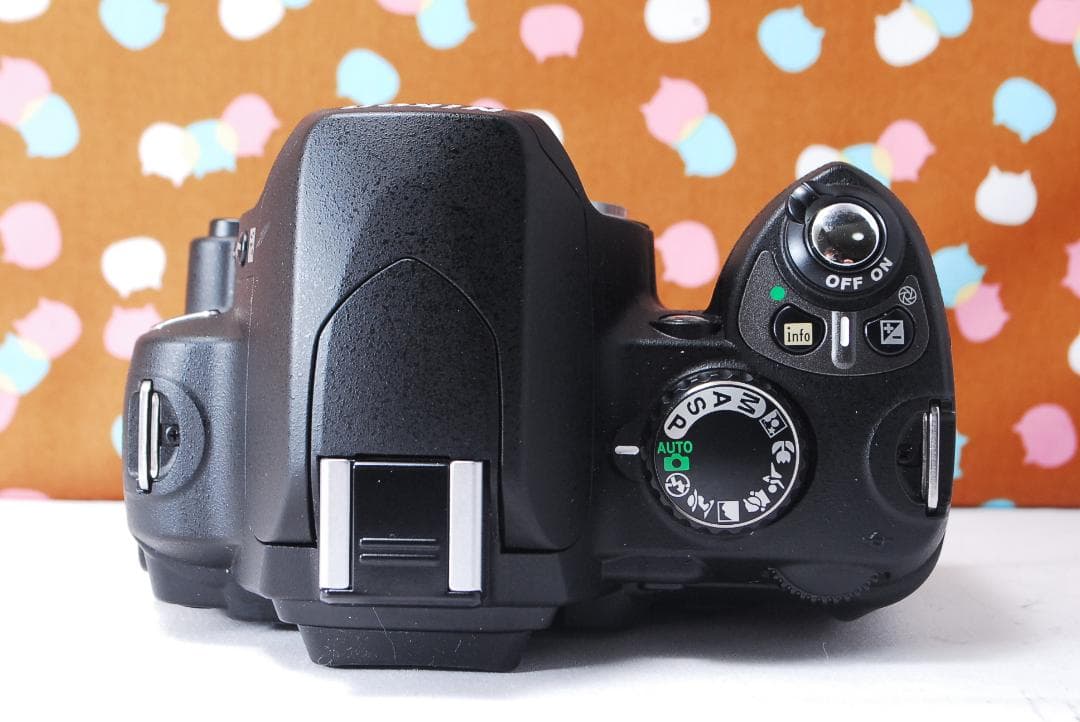 ✨ショット数562回✨ほぼ新品元箱付き✨Nikon D40 レンズセット