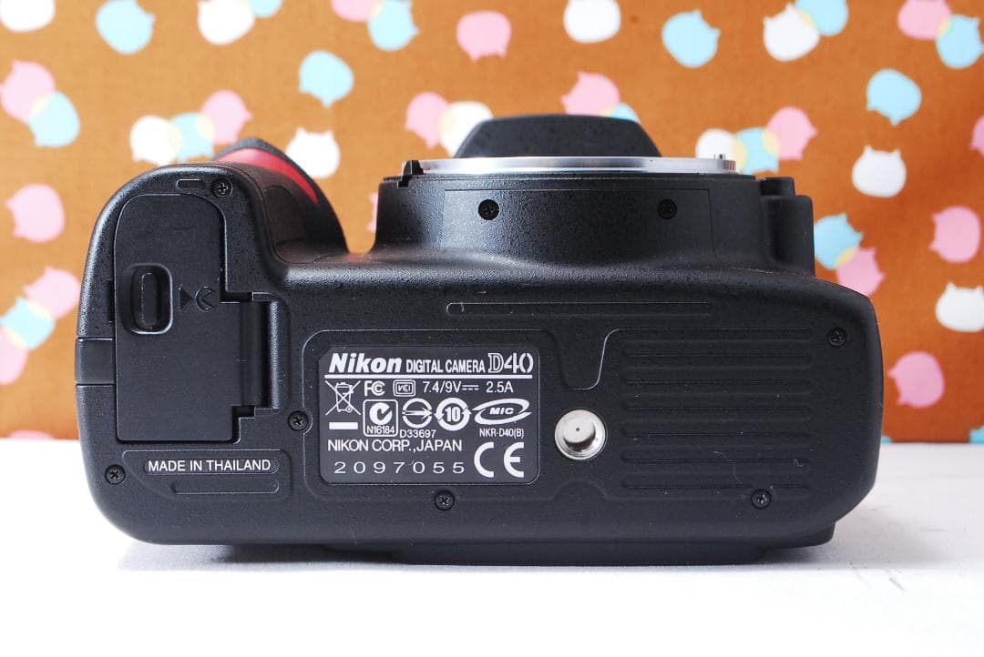 ✨ショット数562回✨ほぼ新品元箱付き✨Nikon D40 レンズセット