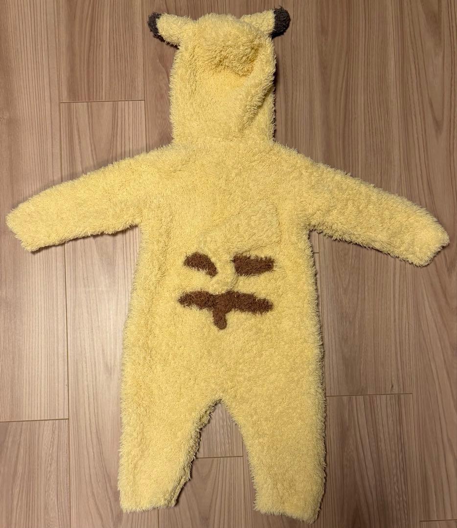 ジェラピケ ベビー ピカチュウ ロンパース80-90サイズ