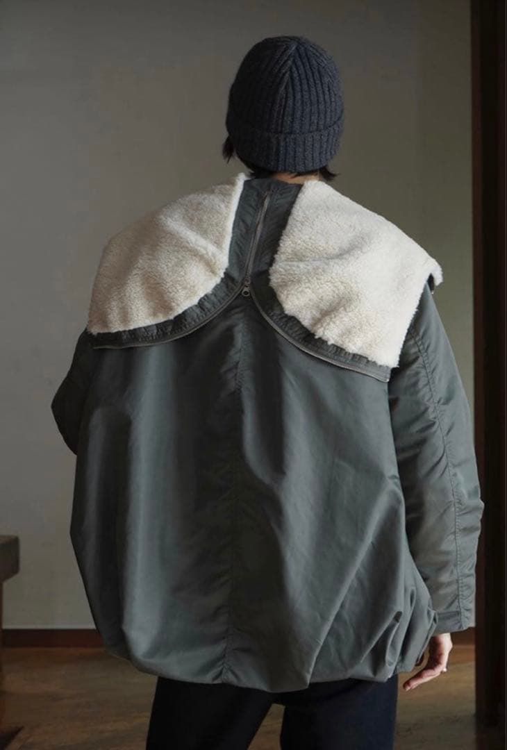 ジャケット・アウター BALLOON DESIGN HOODED N3B