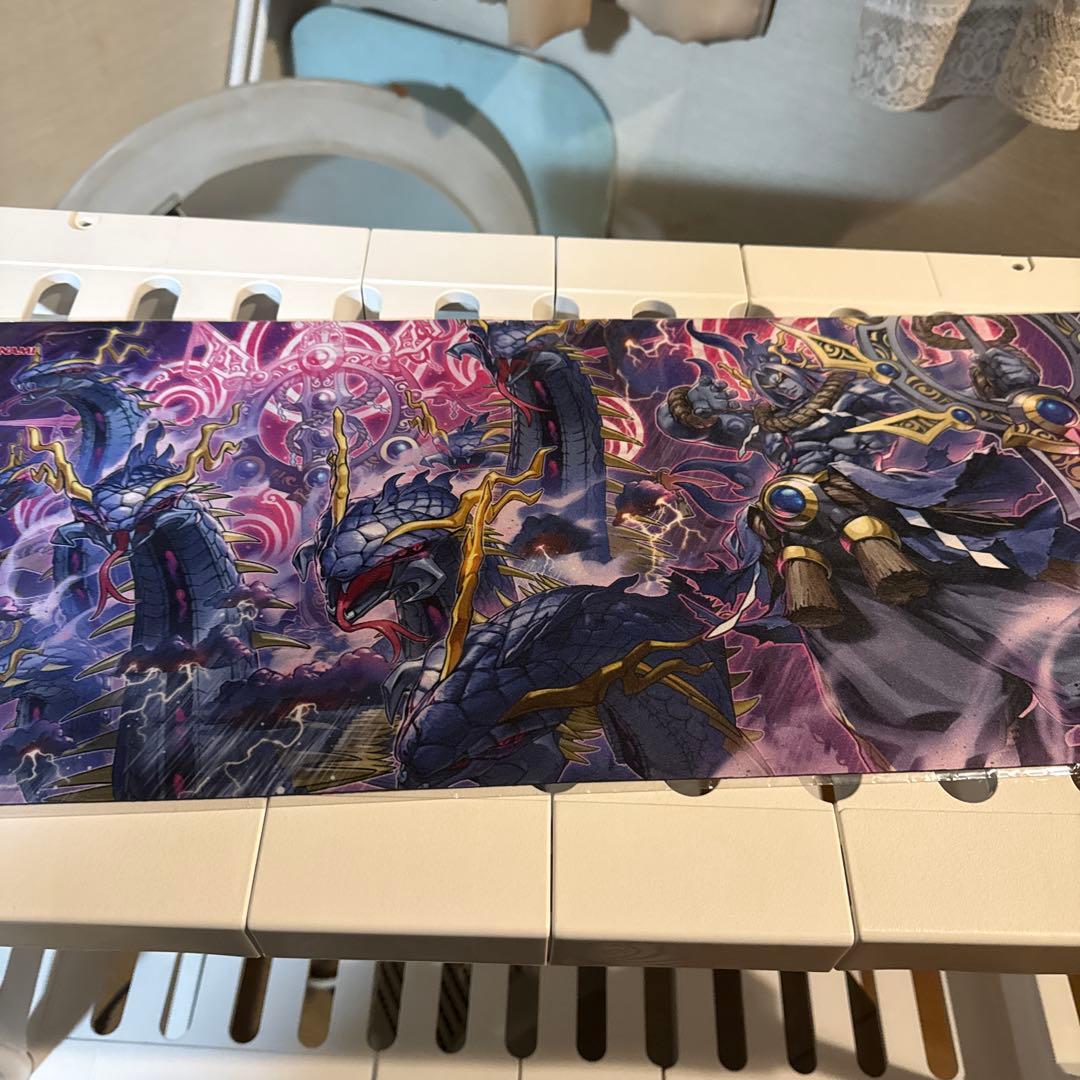 遊戯王　遊戯王　巳剣（ミツルギ）プレイマット　ycsj名古屋　　優勝景品