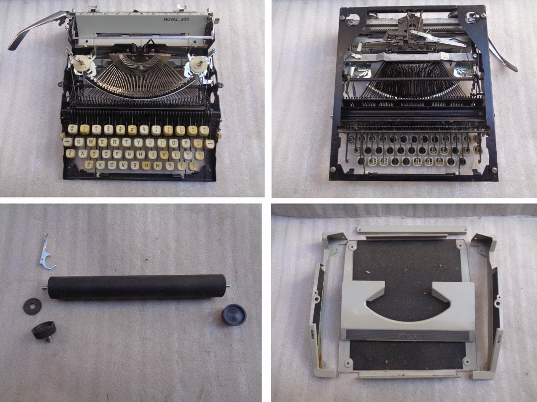 完動品　 200　ロイヤルタイプライター　パステルカラー