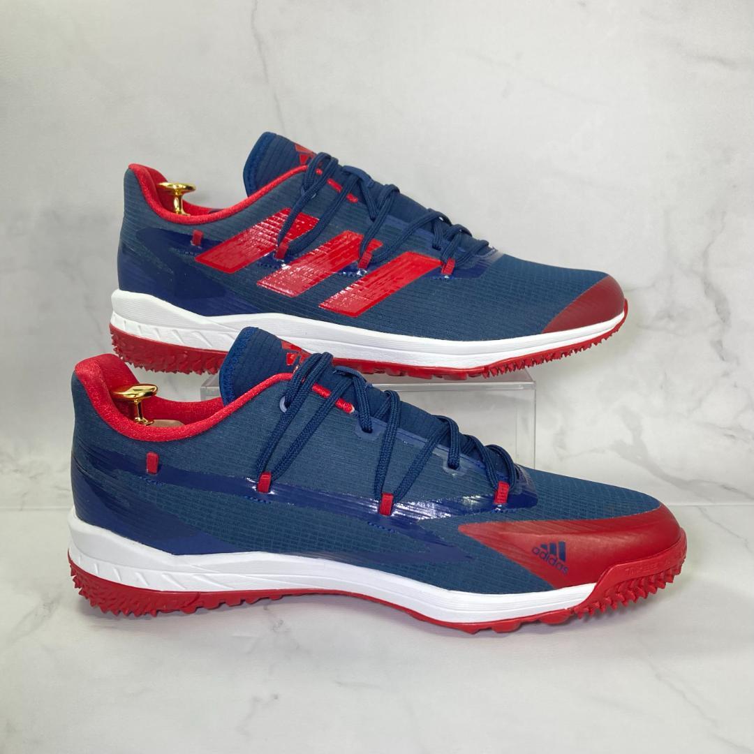 【ばしたか様】アディダス アフターバーナー8ターフ 27.5㎝ 紺/赤